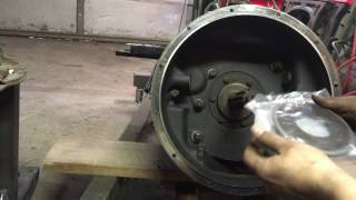 The Dually Build eaton bell housing and clutch fork install [upl. by Moor]