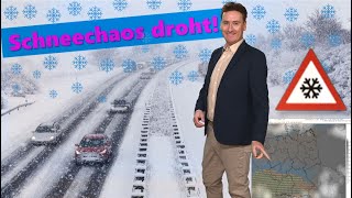 Heftiges Schneetreiben nächste Woche Wintergewitter Eisregen Ensembles stürzen ab Dauerfrost [upl. by Waldman]