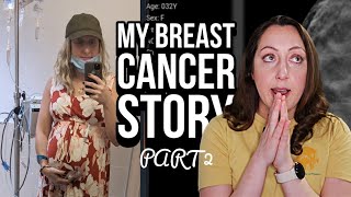 MY BREAST CANCER STORY  Part 2  Port Adriamycin  Cytoxan and Taxol ACT chemo while pregnant [upl. by Anoit]