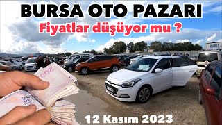 FiYATLAR DÜŞÜYOR MU  BURSA OTO PAZARI İKİNCİ EL OTOMOBİL FİYATLARI  SAHİBİNDEN ARABALAR [upl. by Negah]