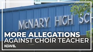 Former McNary High choir teacher on leave again after third complaint in Salem [upl. by Nosittam406]