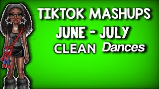 CLEAN🫧🪥 TIKTOK MASHUPS JUNEJULY CLEAN DANCES 2024 [upl. by Anirtac277]