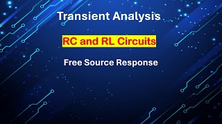 Transient Analysis in RC and RL circuits for Free Response  Tamil [upl. by Falzetta]