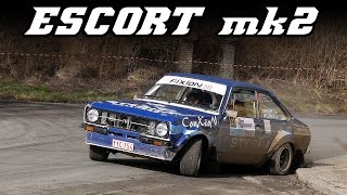 Ford Escort mk2 RS2000 rally  sideways all the time [upl. by Harolda]