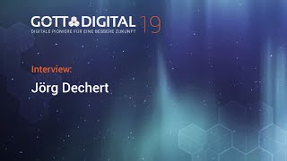 Interview mit Dr Jörg Dechert ERF Medien  GottDigital 2019 [upl. by Ronoel535]