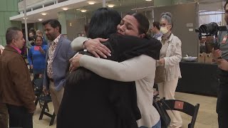 12 kidney donors recipients meet for the first time on National Donor Day [upl. by Ralston]