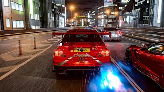 INTENSE BATTLE on the Highways of Tokyo in an Evo IX  Gran Turismo 7 PSVR2 [upl. by Soilisav909]