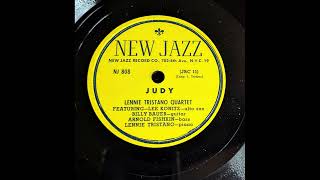 Lennie Tristano Quartet Featuring Lee Konitz  Judy [upl. by Zrike]