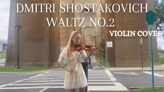 Dmitri Shostakovich  Waltz No2 Violin Cover [upl. by Dnilazor388]