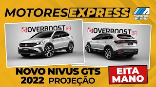 Novo Nivus GTS 2022  Projeção  Eita mano   Volkswagen  motoreseacao [upl. by Kurr]