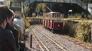 Miniature railway and tramway at the Conwy Valley Railway Museum in September 1996 [upl. by Quill]