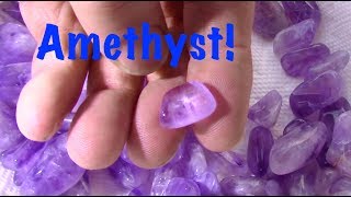 Basic Rock Tumbling Tutorial with Amethyst [upl. by Cirdahc464]