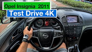 Test Drive 4K Opel Insignia  2011  18  140HP [upl. by Stout]