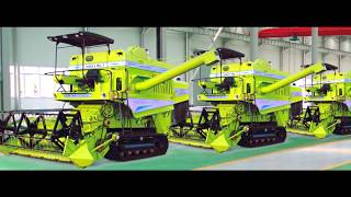 Multicrop Combine Harvester By Kartar Corp [upl. by Trill]