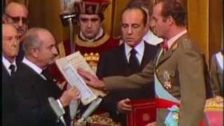 Juan Carlos I proclamación en las Cortes 22111975 [upl. by Euqinot]