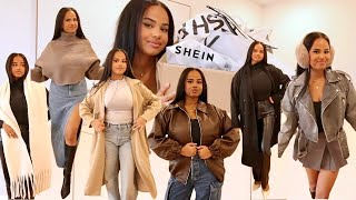 HUGE FallWinter SHEIN HAUL 2023  BUDGET FRIENDLY OUTFITS [upl. by Feenah]