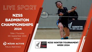 Girls Division One  NZSS Badminton [upl. by Lucila]