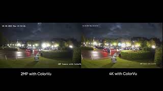 Hikvision 4K 8MP ColorVu IP PoE Turret Camera Demo [upl. by Urquhart]