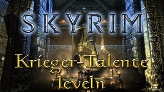 SkyrimGuide KriegerTalente leveln [upl. by Mychal744]