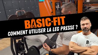 LEG PRESSE BasicFit  comment la régler correctement [upl. by Aridan]