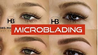 GETTING OUR EYEBROWS MICROBLADED  showing the process step by step [upl. by Balas]