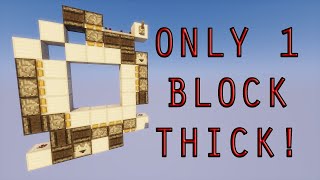 How to Build a 3x3 REDSTONE DOOR in Minecraft [upl. by Oicnedif743]