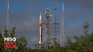 WATCH LIVE NASA’s Artemis 1 mission to reattempt launch and journey around the moon [upl. by Gnemgnok]