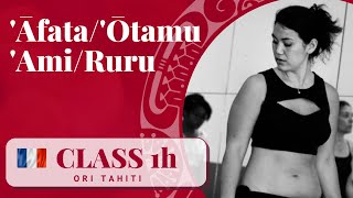 Cours de danse tahitienne  1h TUTO PAS DE BASE 2  Ami Ruru Faarapu Afata Otamu [upl. by Neau]