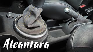 Alcantara Gear Gaitor and Handbrake by Kolour Koncept Fiesta ST150  Episode 03 [upl. by Randee230]