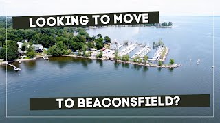 Welcome to Beaconsfield Quebec  Beautiful Drone Video [upl. by Gusty138]