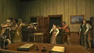 John Marston meets Dutch Van Der Linde for the first time since the events of RDR2 [upl. by Sigler]