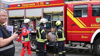 Herbstübung 2023 Gemeinsame Einsatzübung von Feuerwehr Kreuztal und Deutschem Roten Kreuz NRW [upl. by Margret]