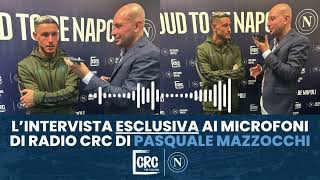 NAPOLIPALERMO MAZZOCCHI IN ESCLUSIVA SU RADIO CRC AL TERMINE DEL MATCH [upl. by Yeltnarb828]