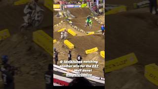 Congrats to THE CHEF 👨‍🍳 Levi Kitchen 47 supercross [upl. by Nelag936]