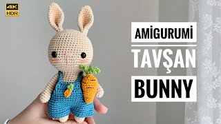 Amigurumi Tavşan Yapımı  17 cm  Yazılı Tarif [upl. by Dupaix948]