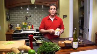 Making A Leek Cream SauceChef Keith Snow [upl. by Cutlerr491]