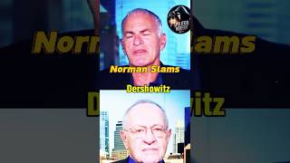 Norman Finkelstein Confronts Alan Dershowitz on Gaza’s Blockade palestine israel usa uk [upl. by Akemad]