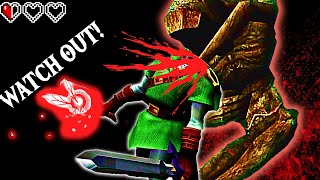 Redead Zombie GRABS Link  Legend of Zelda Ocarina of Time 3D [upl. by Richart]