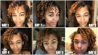 Maintain amp Refresh Your Curls Flexi Rod Sets  Night Routine [upl. by Sand568]