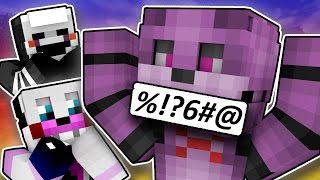 Minecraft Fnaf Sister Location  BonBon Say A Bad Word Minecraft Roleplay [upl. by Ennairda]