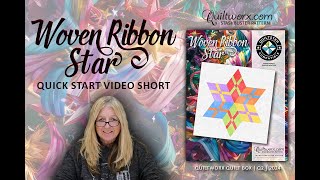 Woven Ribbon Star Quick Start Video [upl. by Nelubez97]