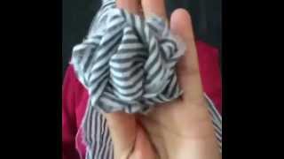 Fabric Flower Boutonniere [upl. by Gavini]