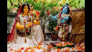 Kartik Special Damodarastakam  Day 31  ISKCON Dwarka Live  27th Nov 2023 [upl. by Cohlier638]