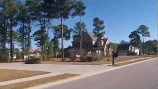 Myrtle BeachVideo Driving Tour Of quotPlantation Lakesquot [upl. by Nilde]