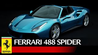 Ferrari 488 Spider  Launch video [upl. by Ecinreb]