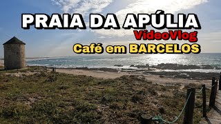 PRAIA DA APÚLIA  CAFÉ NA CIDADE DE BARCELOS  Locais para conhecer em Portugal [upl. by Aekerly]