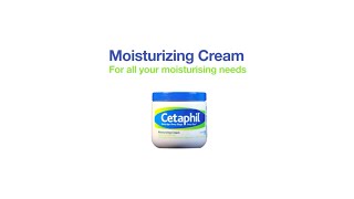 Cetaphil® Moisturizing Cream  Cetaphil Singapore [upl. by Viens]