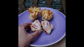 Pane rustico al prosciutto cotto e formaggio [upl. by Resiak]