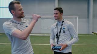 Snickers Workwear  Drone Challenge met Simon Mignolet amp Senne Lammens Club Brugge [upl. by Carrol470]