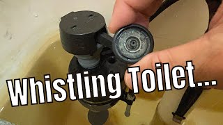 Quickly Fix a Whistling Toilet [upl. by Ierdna]